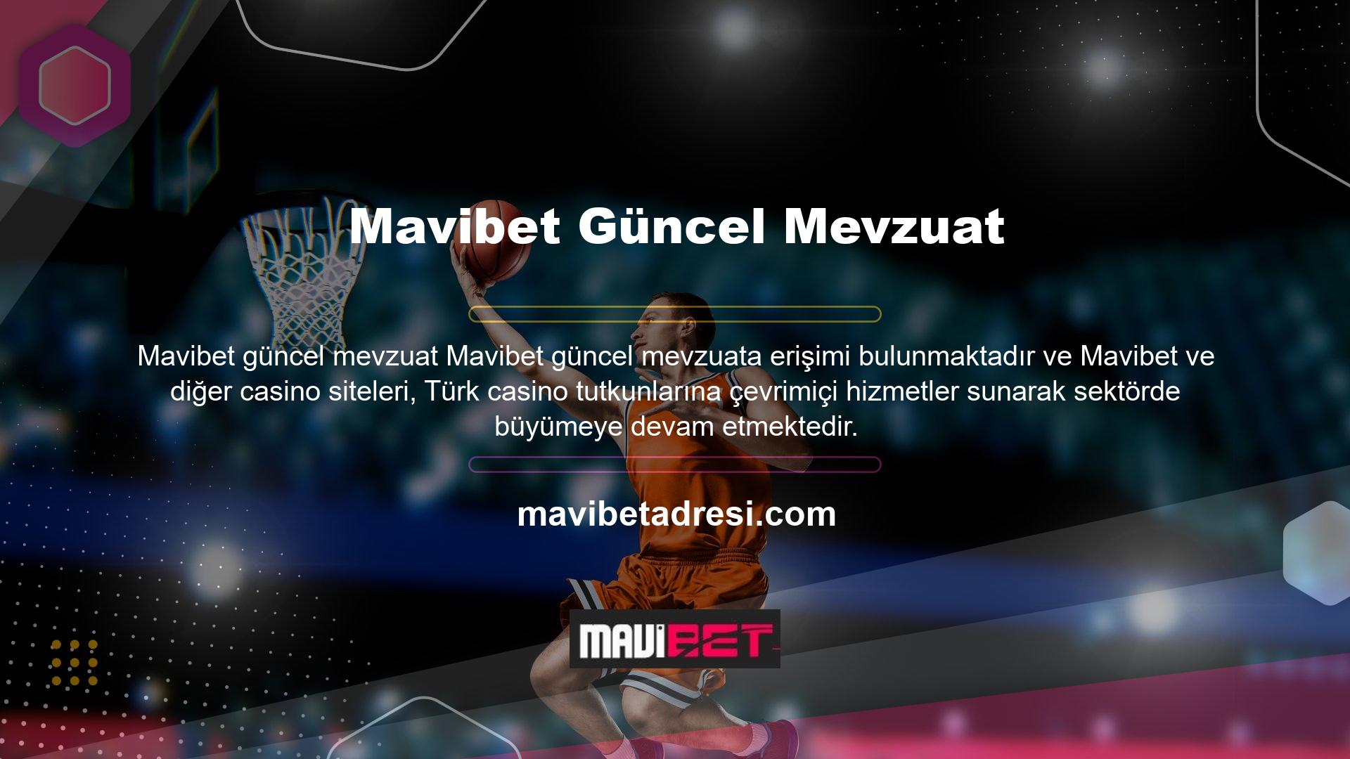 Ancak internette dahi Mavibet internet erişim adresinin aynısı olan casino siteleri, Türkiye'deki kullanıcılar da dahil olmak üzere bilgi teknolojileri ve değişim kurumları tarafından engellenmektedir